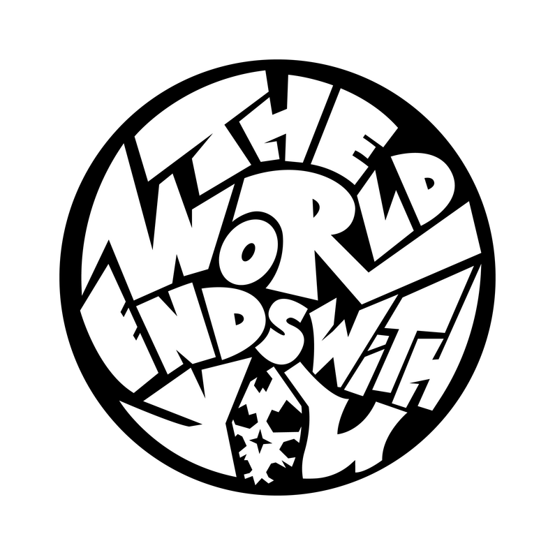 The World Ends With You Typography