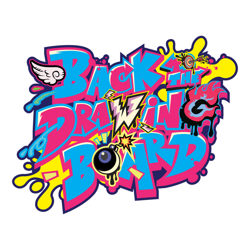 BACK TO THE DRAWING BOARD Typography
